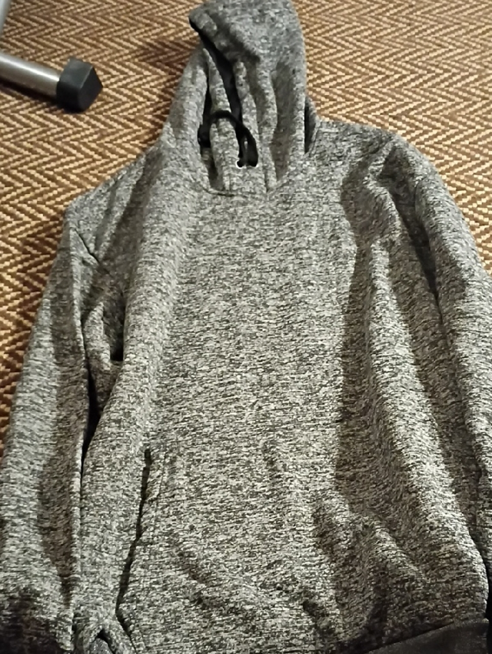 Champs Men's Heather Gray Hoodie Sweater